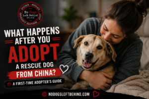 What Happens After You Adopt a Rescue Dog from China? A First-Time Adopter’s Guide